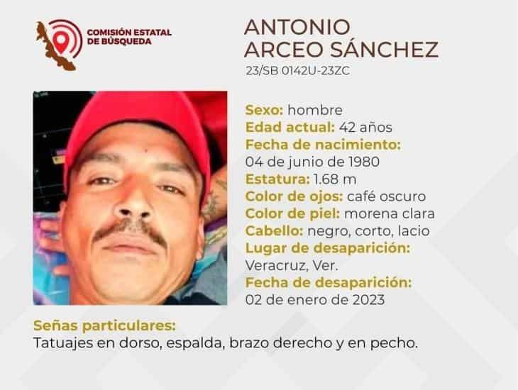 Antonio lleva 22 días desaparecido en calles de la ciudad de Veracruz; urge su localización