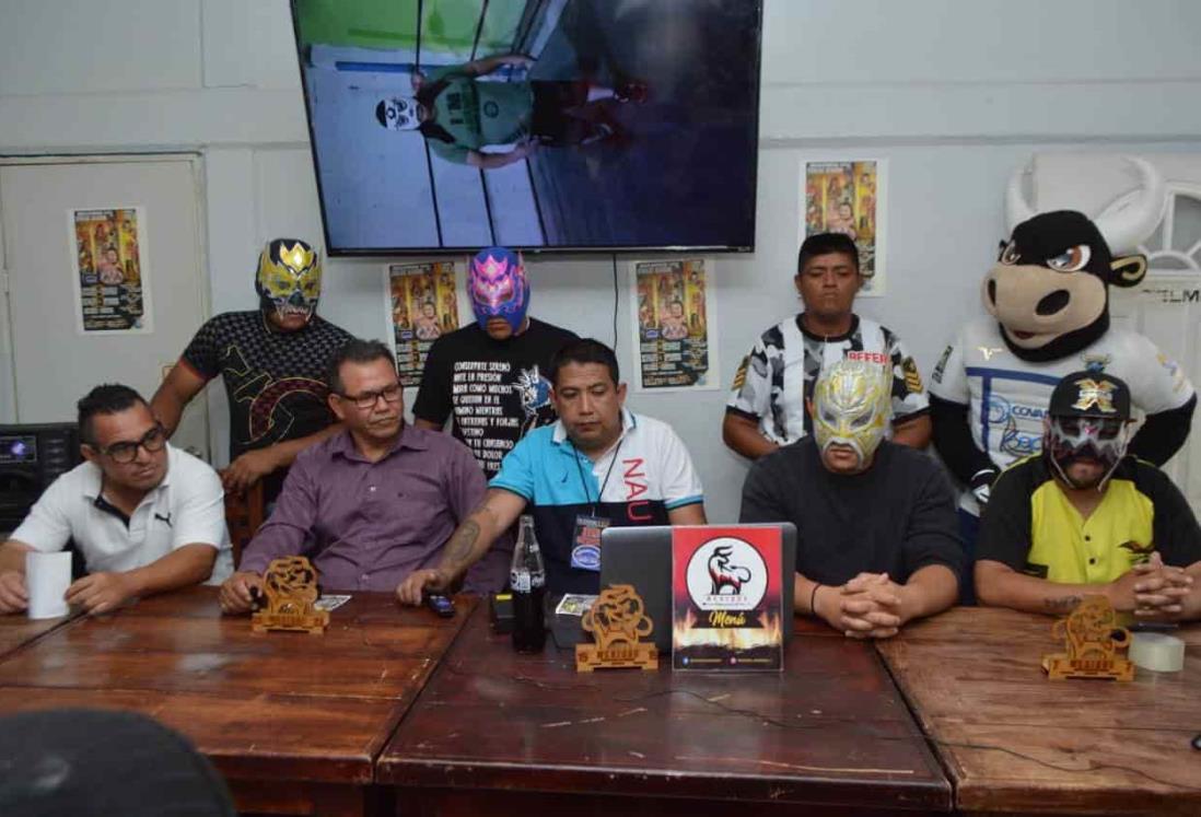 Presentan lucha Triple A para el 18 d emarzo en Veracruz