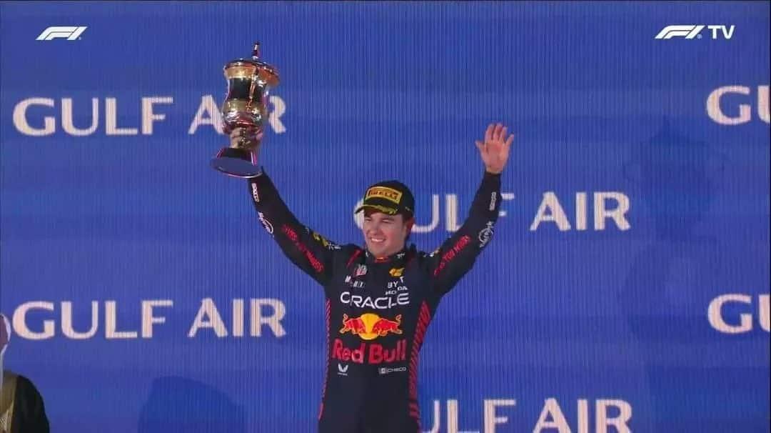 ¡Sube al podio! Checo’ Pérez gana segundo lugar en el GP de Bahrain
