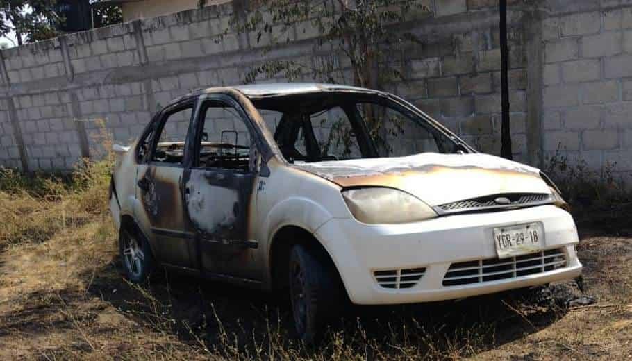 Quemaron basura pero se extendió el fuego e incendió un automóvil en Tierra Blanca