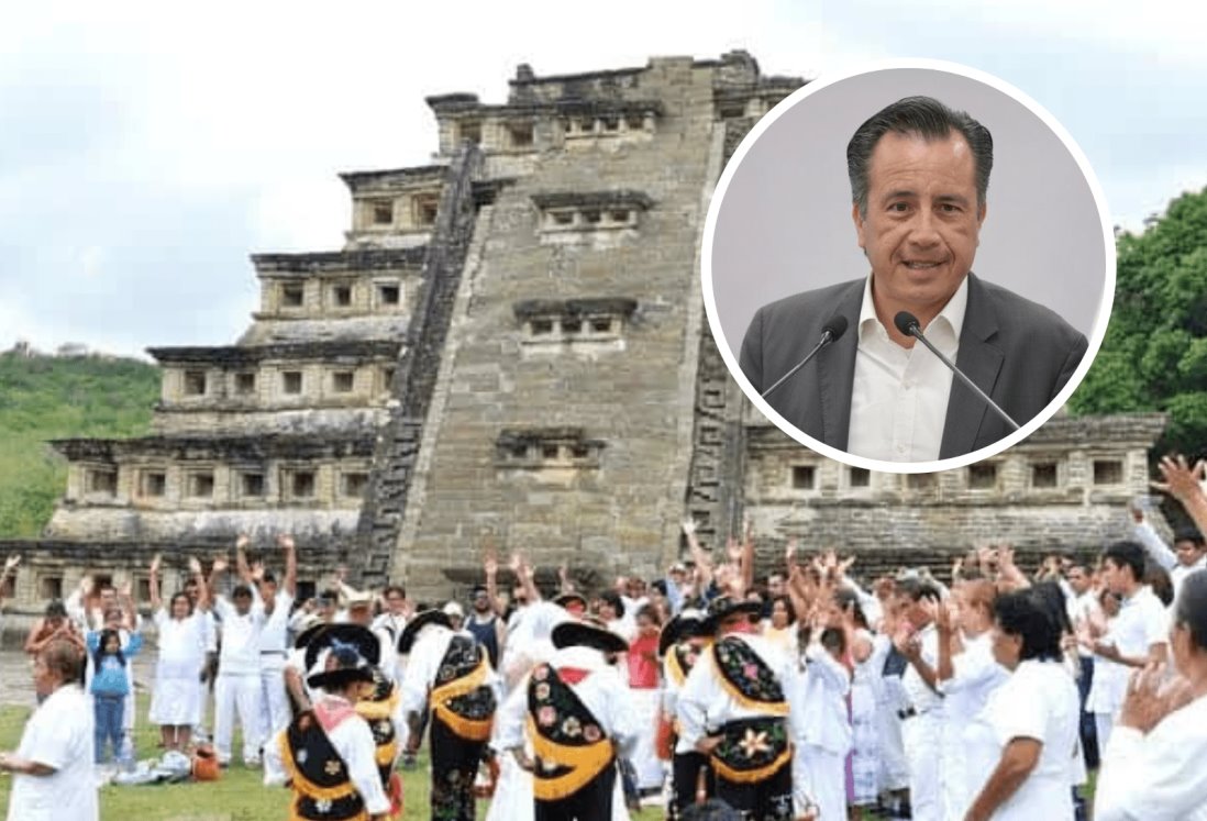 ¡Es tradicional! Descarta gobernador de Veracruz que ritual en Cumbre Tajín sea satánico