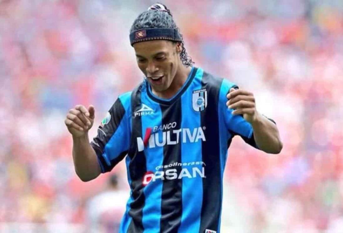Vuelve la alegría a las canchas mexicanas, Ronaldinho regresa al Querétaro