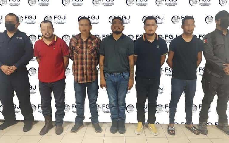 Van 6 detenidos por crimen contra estadounidenses en Matamoros