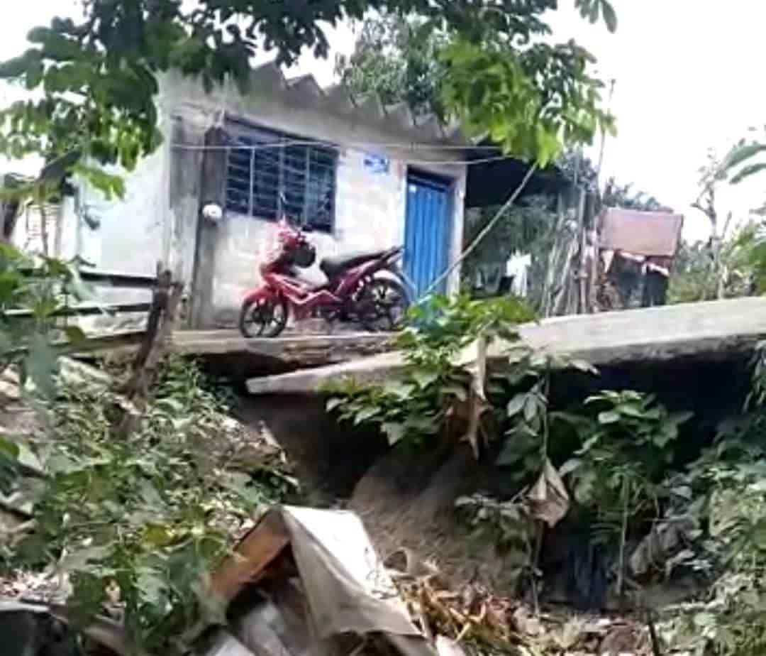Autoridades no resuelven problemas de deslave en Misantla, denuncian vecinos