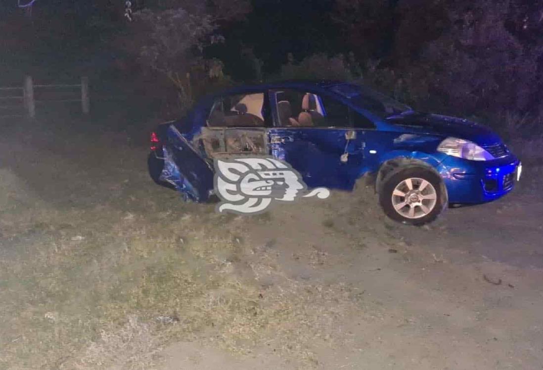 Accidente carretero en Veracruz deja ocho lesionados, entre ellos seis menores de edad