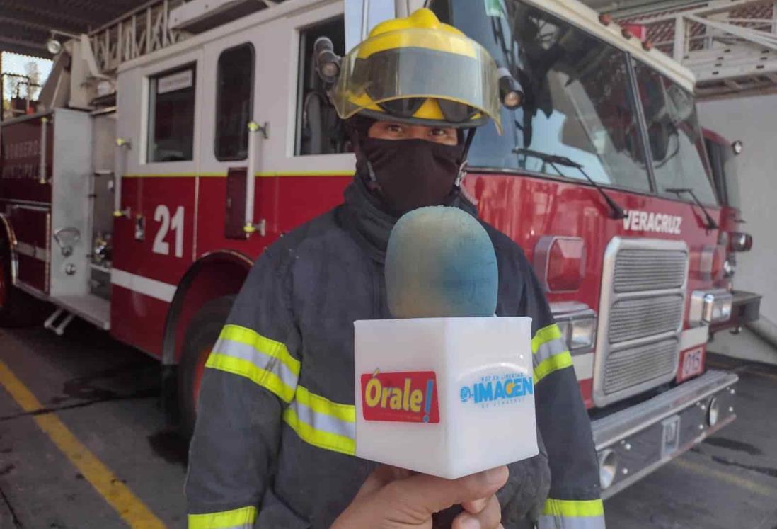 Carlos, el bombero que vivió el “infierno” en Veracruz; hoy está vivo para contarlo (+Video)