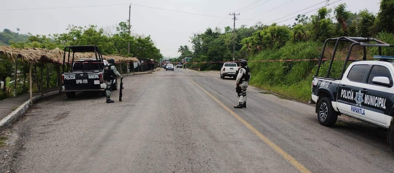 Rafaguean automóvil en carretera del norte de Veracruz; un muerto