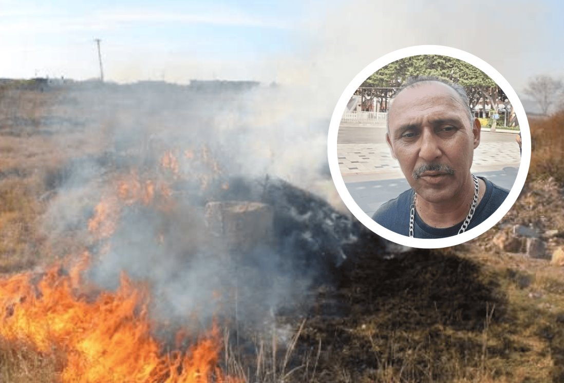 Incrementan incendios de pastizales por la ola de calor en Veracruz