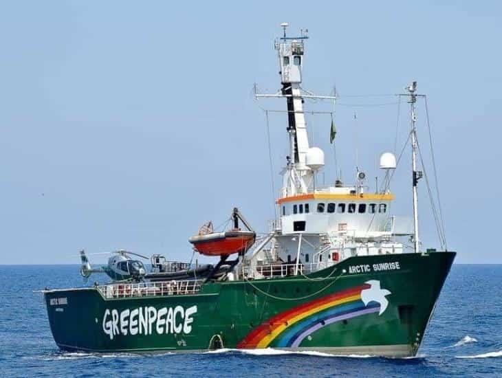 Parte barco Arctic Sunrise para iniciar investigación en mar de Veracruz