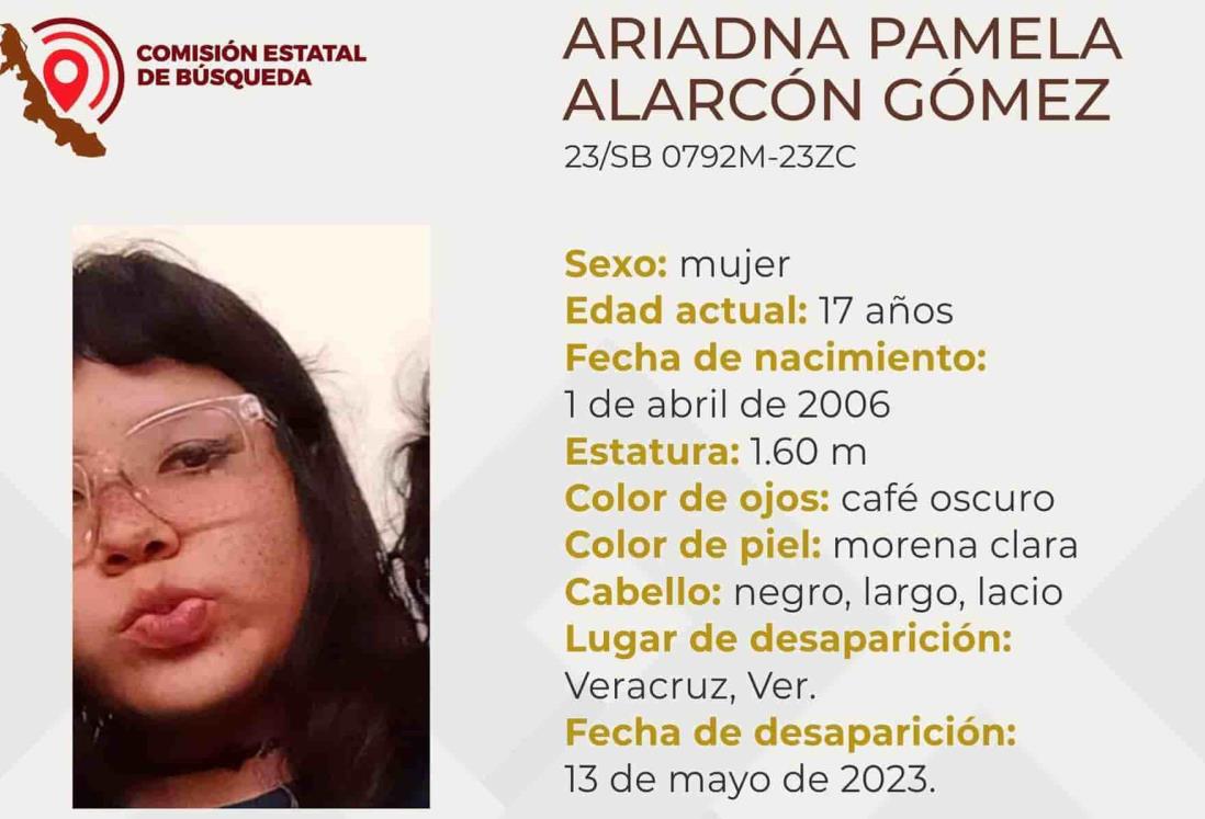 Desaparece joven de 17 años en Veracruz