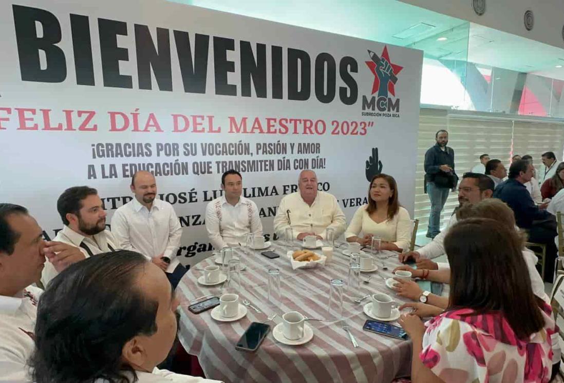 Destinarán mil 100 mdp a pago de salario y bono a maestros en Veracruz
