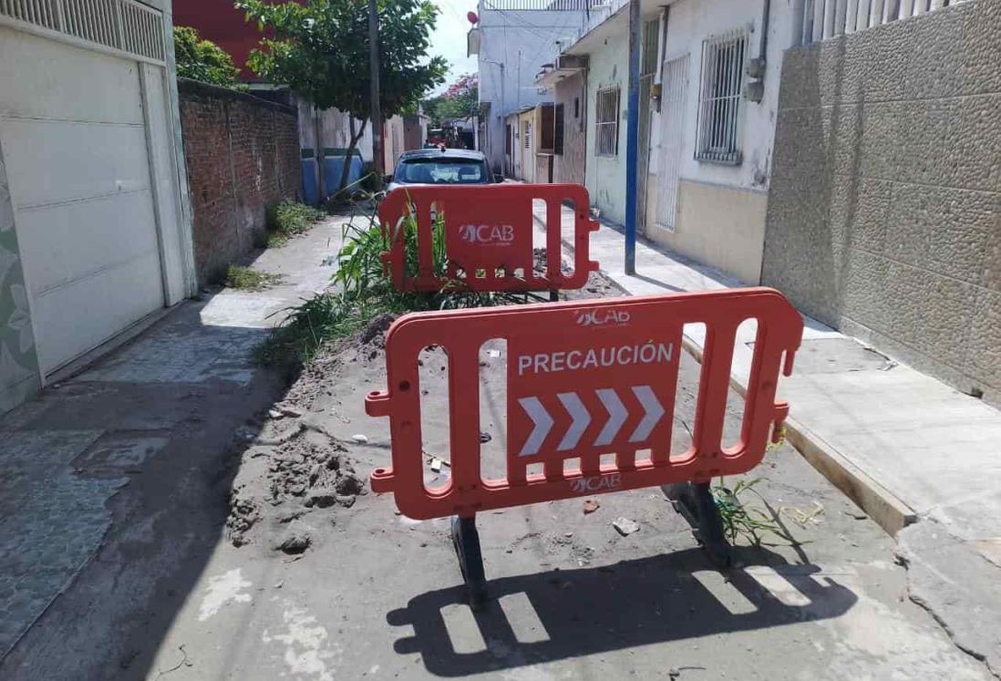 Reportan cierre vial en Boca del Río por trabajos de CAB