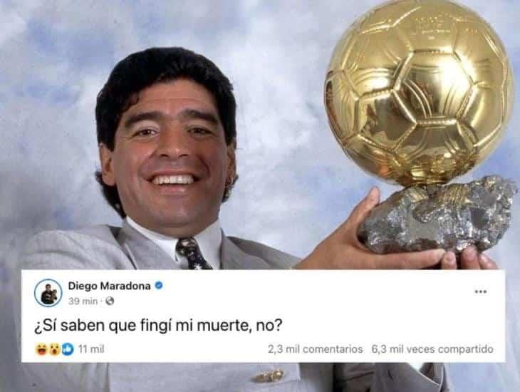 Hackean cuenta de Facebook de Maradona