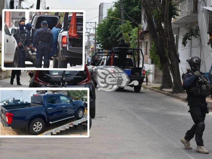 Capturan a banda delictiva con armas y chalecos tácticos en sur de Veracruz