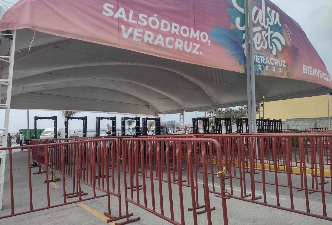 Ultiman detalles para primer día del Salsa Fest Veracruz 2023