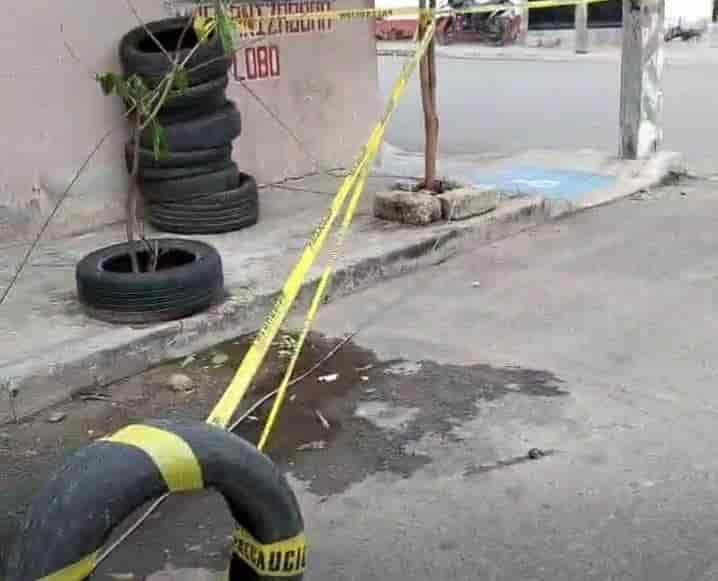 Temen otra desgracia; alertan por cables de alta tensión tirados en calle de Veracruz
