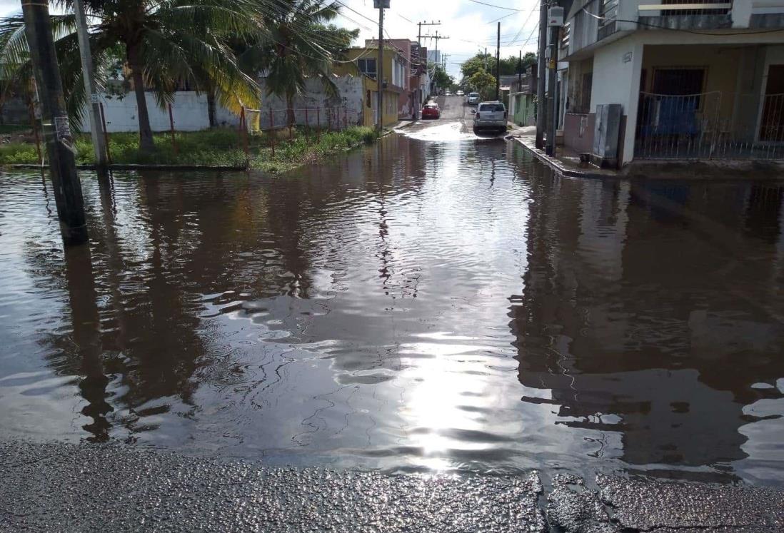 Urge destapar calles en la colonia Revolución, en Boca del Río
