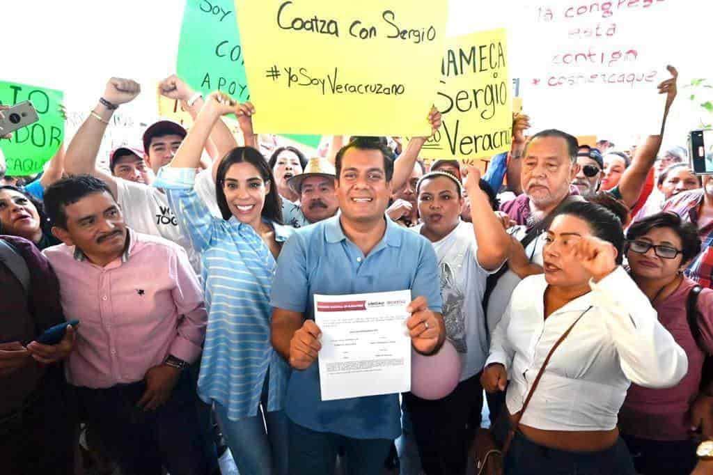 Se registra Sergio Gutiérrez Luna para contender por candidatura de Morena rumbo a gubernatura de Veracruz 2024