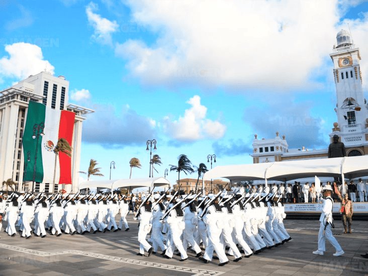 Estos son los cierres viales hoy por Desfile de la Armada de México en Veracruz