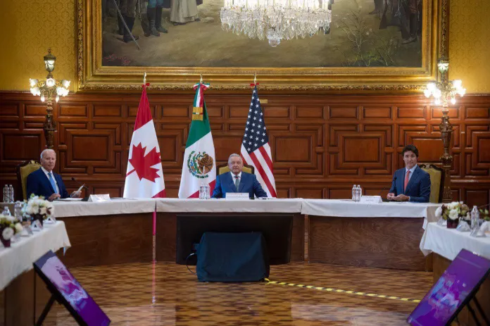 México, EU y Canadá apuestan por nuevas cadenas de suministro y autosuficiencia regional en los países