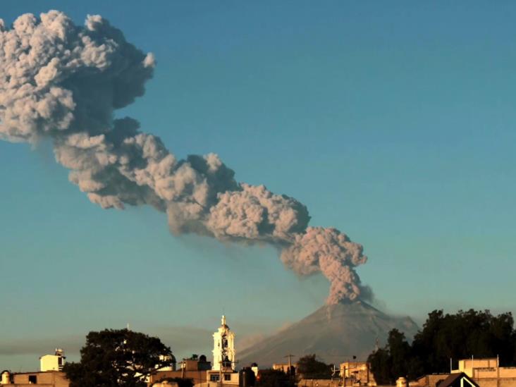 Volcán Popocatépetl continua con alta actividad